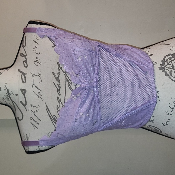 SAVAGE X FENTY☆ Floral Glow lace Bustier - Picture 5 of 11